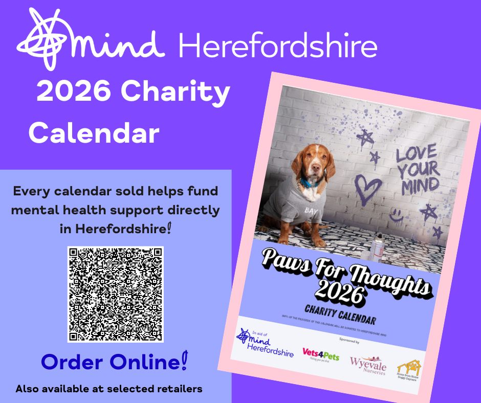 Mind Herefordshire 2026 Charity Calendar