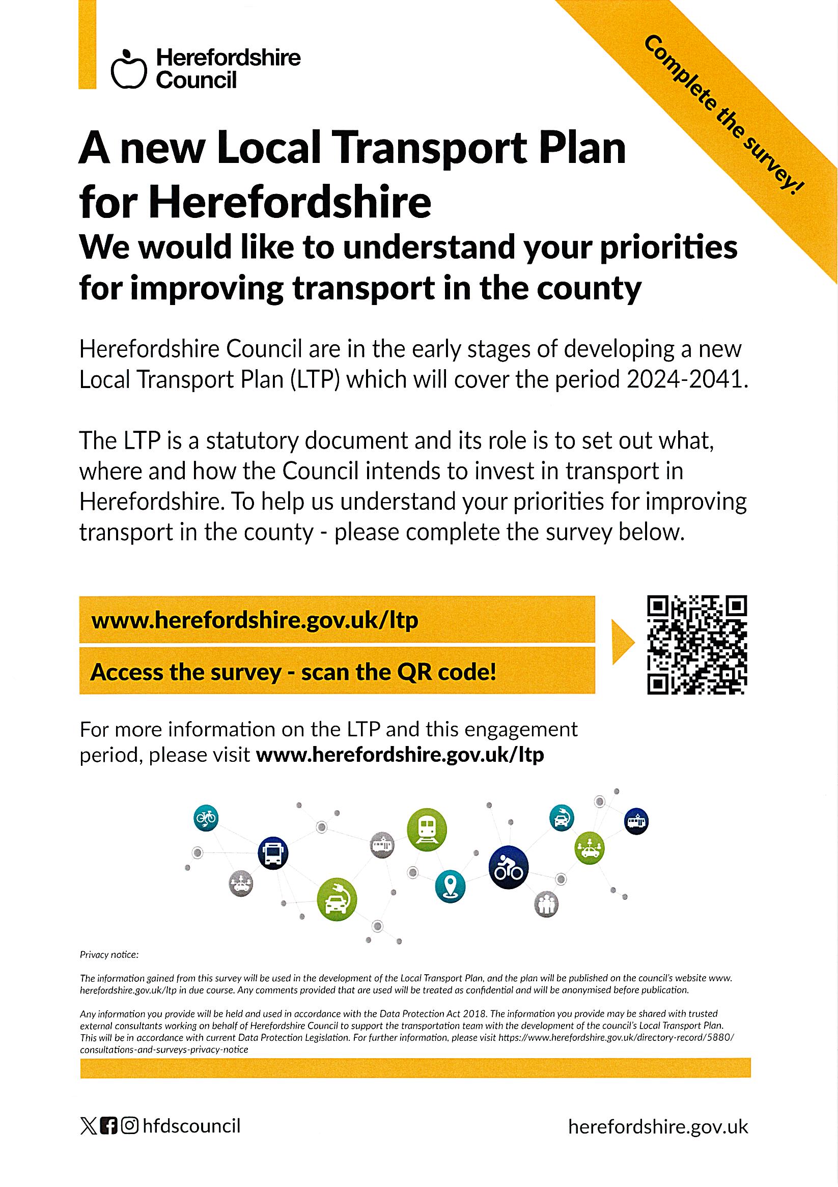 Local Transport Plan for Herefordshire