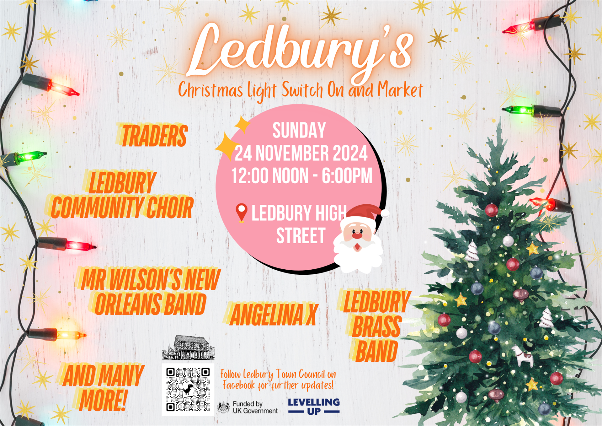 Ledbury Christmas Light Switch On