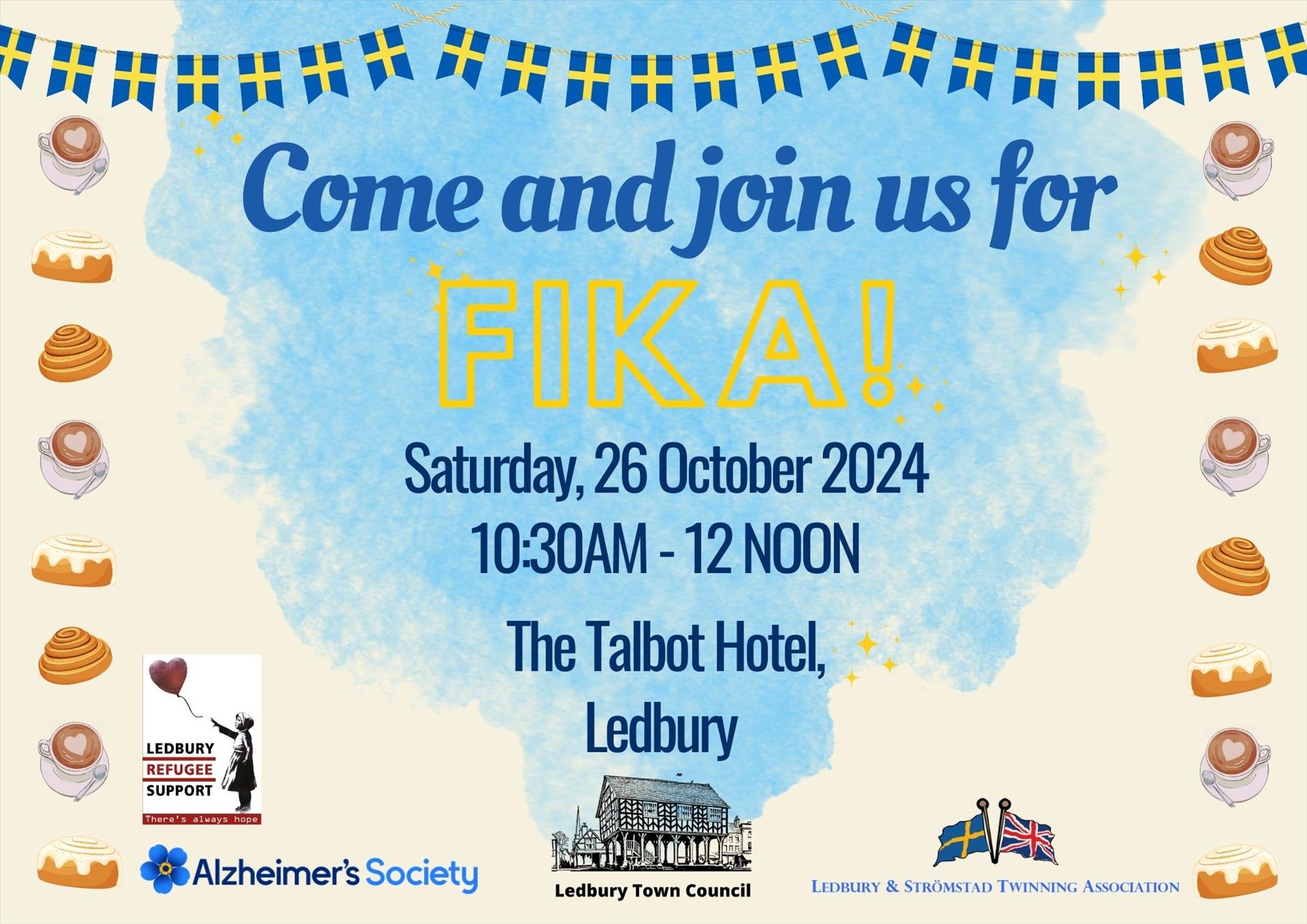 Come and join us for Fika!